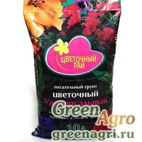 Грунт "Цветочный Рай" Цветочный 10л БХЗ (4/180)