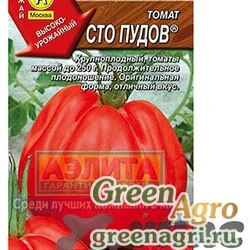 Семена пакетированные Томат 100 пудов Аэлита Ц