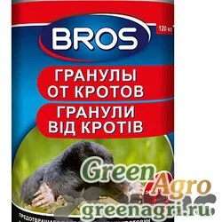 Гранулы 120мл. от кротов (банка) BROS х12
