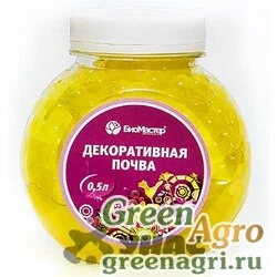 Гель декор.почва 0,5л желт.жемчуг Био-мастер х15