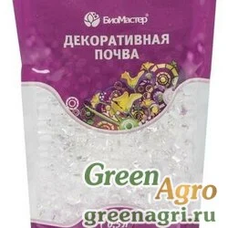 Гель декор.почва 0,5л белый Био-Мастер  х15