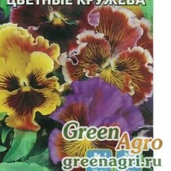 Семена пакетированные Виола Цветные Кружева Марс Ц