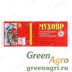 Мухояр пластина от мух и мошек на окно 2шт ВХ х160