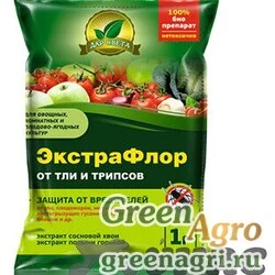 ЭкстраФлор № 1  1гр.(от тли и трипсов)№1 ЕС х200