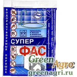 Фас Супер-Фас 10гр порошок бытовой водорастворимый х100