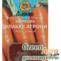 Семена пакетированные Морковь Флакке Агрони (ГЛ) Агрико