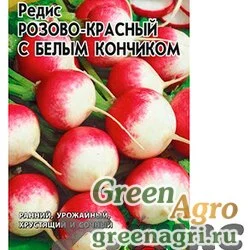 Семена пакетированные Редис Розово-красн. с бел кончиком Уд сем Гавриш Ц (ЗАКАЗ)