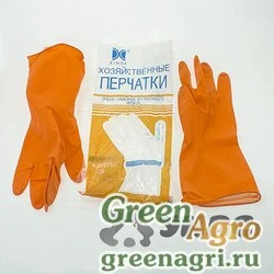 Перчатки резиновые  S  1409-S   х12/300