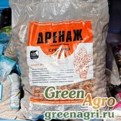 Керамзитовый Дренаж  средний 10л ЛИТА х3
