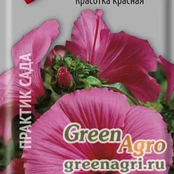 Семена Лаватера Красотка красная  (упак-50 гр.)