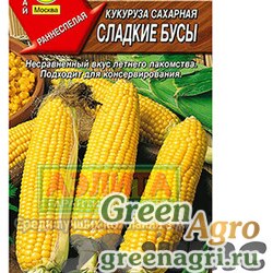 Семена пакетированные Кукуруза Сладкие бусы 7г Аэлита Ц
