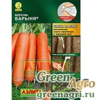 Семена пакетированные Морковь Барыня (лента) Аэлита Ц