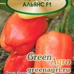 Семена Перец сладкий Альянс F1(1уп-1000шт) (икруст,сем) , Агрофирма Поиск-Профи
