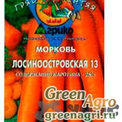 Семена пакетированные Морковь Лосиноостровская(ГЛ) Агрико