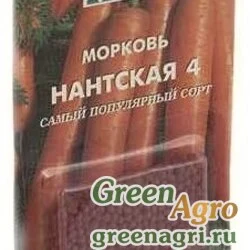 Семена пакетированные Морковь Нантская ДР Агрико