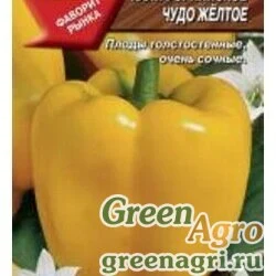 Семена пакетированные Перец Калифорнийское чудо желтое Аэлита Ц