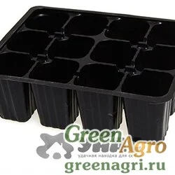 Кассета д/рассады мини 12 ячеек (18*13,5*6см) (400)
