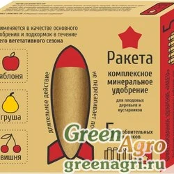 Удобрение Ракета для декор. культур 400гр х16