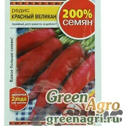 Семена пакетированные Редис Красный великан  НК Ц