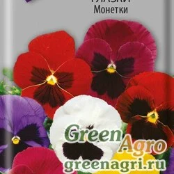 Семена Анютины глазки Монетки  (упак-50 гр.)