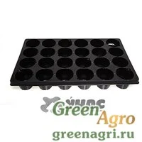 Кассета д/рассады 24 круг (52*31*6,5см) (Агроком) (100)