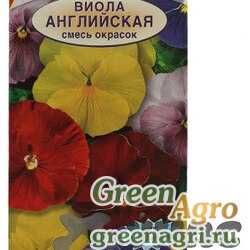 Семена пакетированные Виола Английская смесь окрасок Аэлита Ц