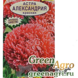 Семена пакетированные Астра Александрия красная 0,1г Аэлита Ц