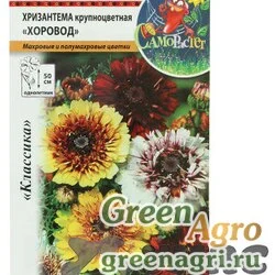 Семена пакетированные Хризантема Хоровод крупноцветковая НК Ц